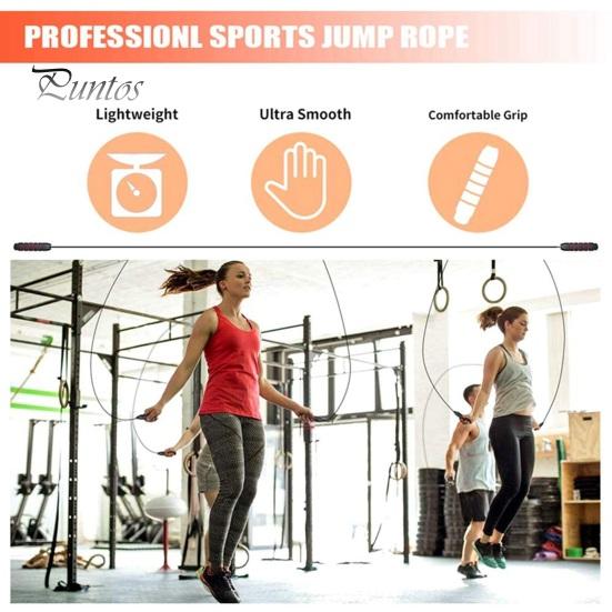 Скакалка из стальной проволоки 300 см. Регулируемая нескользящая ручка. Не спутывается. Физическое тестирование. Весовые тренировки. Студенты. Дети. Взрослые. Скакалка для фитнеса.