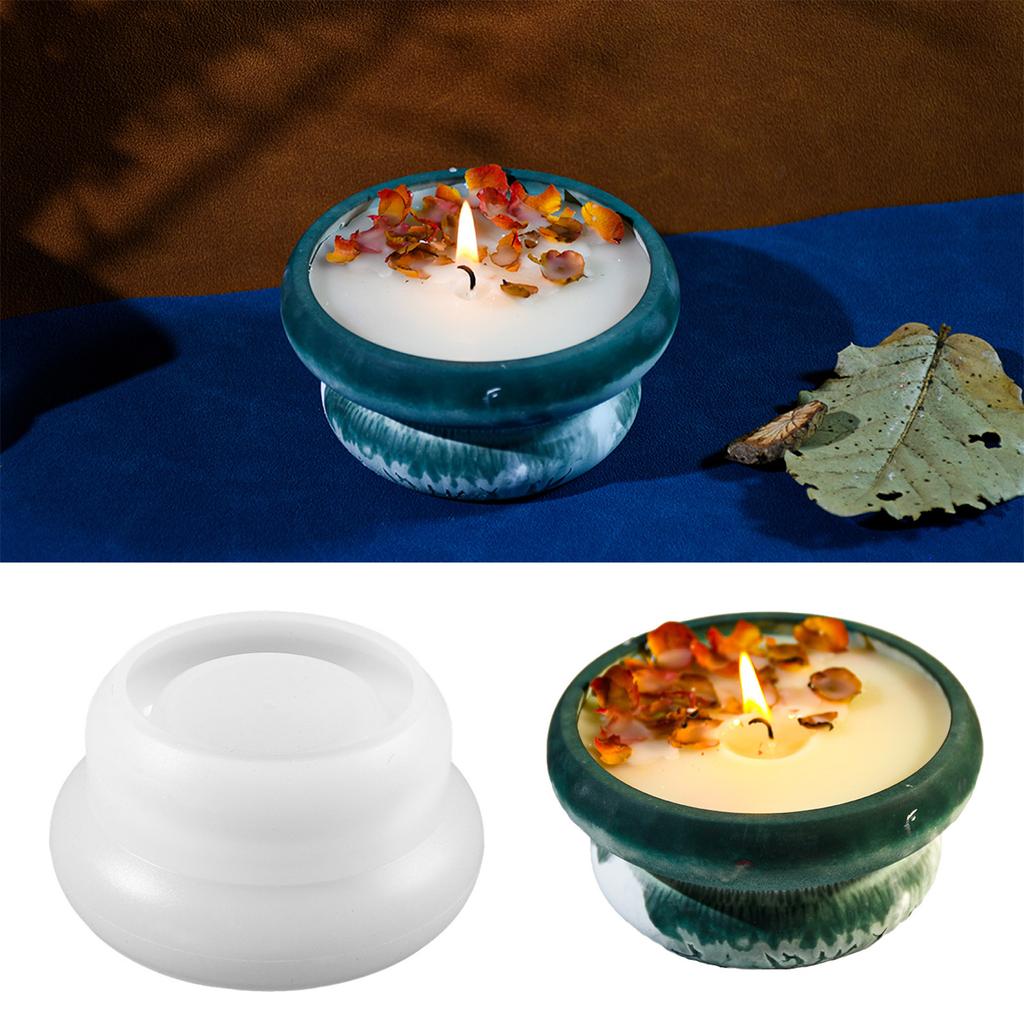 Силиконовые формы для свечей, силиконовые формы для банок, круглая форма, силиконовая текстура, форма для банок, формы для хранения, коробки для хранения для поделок