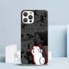 Мягкий чехол Danganronpa Anime для iPhone 16 17 Air 15 14 Pro Max 16E Чехол для телефона 13 Mini 12 11 7 SE 8 С рисунком Подходящие чехлы 16 1
