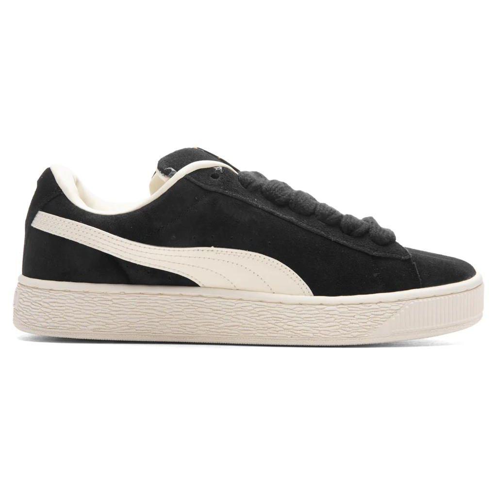 Кроссовки унисекс Pleasures x Puma Suede XL Черный Морозный Айвори 396057-01