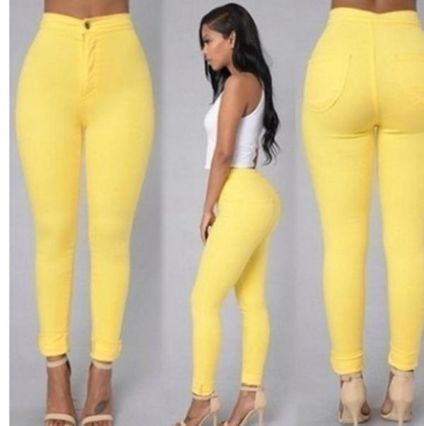 Брюки женские повседневные с высокой посадкой больших размеров узкие брюки-карандаш