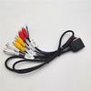 Car Stereo Radio 20 Pin Plug RCA Output AUX Wire Harness Wiring Connector Adaptor Subwoofer Cable with 4G SIM Card Slot