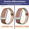 Натуральная кожаный ремешок для часов для WHOOP 5.0/MG Регулируемый фитнес-браслет для Whoop5.0 One/Peak Life(MG) Тонкие кожаные браслеты Запасные аксессуары