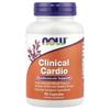NOW Foods, Clinical Cardio, поддержка здоровья сердечно-сосудистой системы, 90 растительных капсул