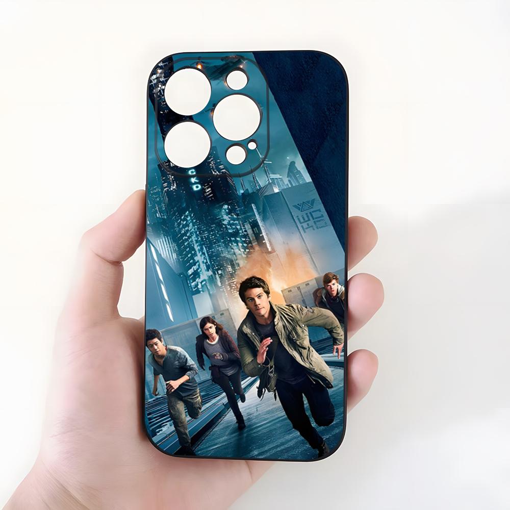 Чехол для телефона Фильм Бегущий в лабиринте Для IPhone 17 Pro Max 15 Pro 16 14 Plus 12 13 Mini 11 Pro Ударопрочный Мягкий Чехол