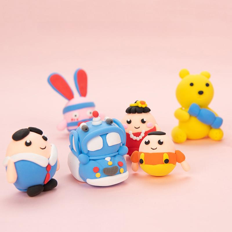 36 цветов/набор Воздушная глина Фимо Полимерная пластика Моделирование DIY Глина Креативное обучение Образовательная игрушка