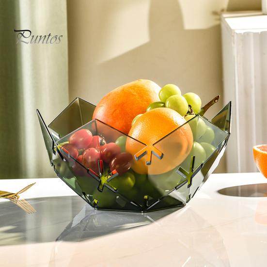 Нежная европейская толстая тарелка для фруктов, устойчивая к падениям, кухонный стол для хранения, тарелка для отеля