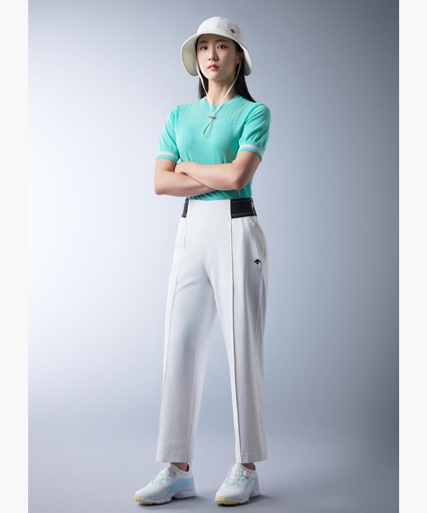 DESCENTE GOLF Women'S Wide Band Wide Fit Pants (Dq12Wfpt31)