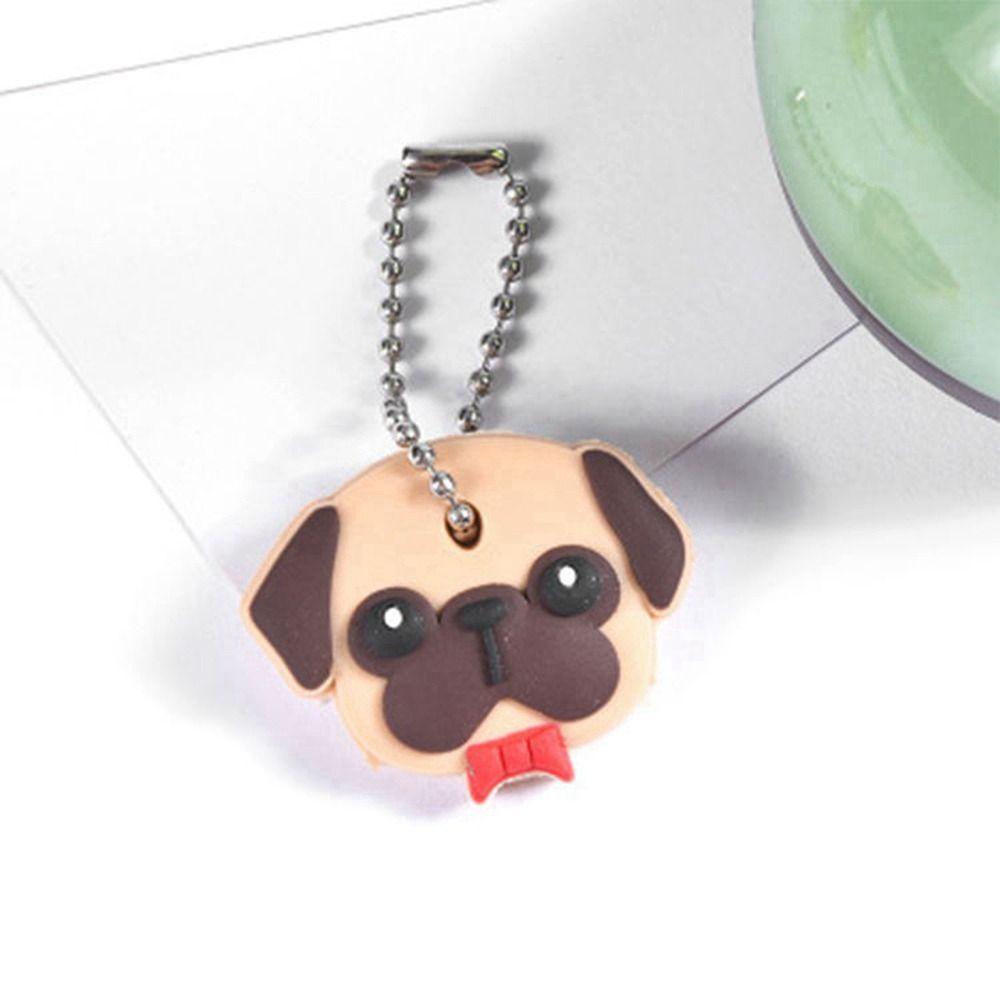 Защитный чехол для ключей из ПВХ, подвеска для ключей с героями мультфильмов, пальто, мягкие клавиши, пылезащитный чехол, ключи