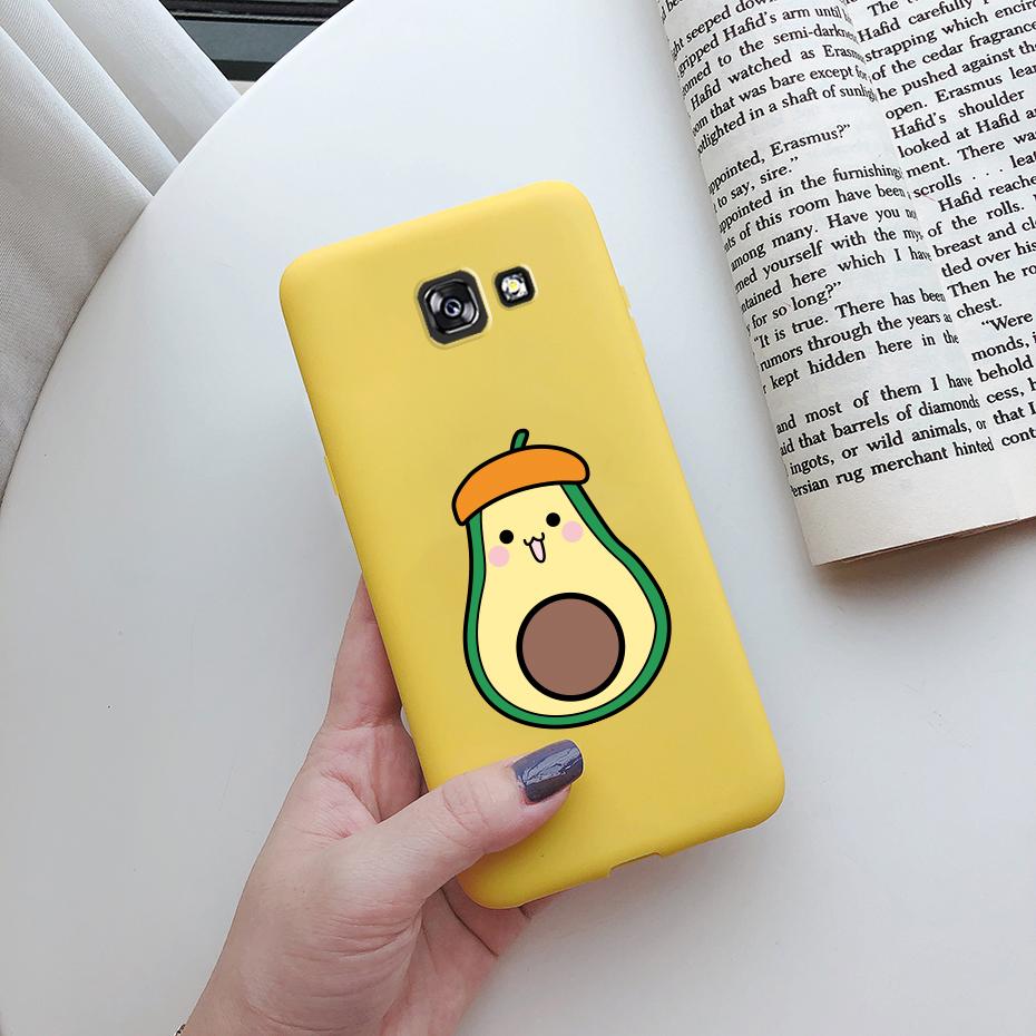 case For Samsung Galaxy A7 2017 Case Cute Painted silicon soft tpu phone back Cover Bumper For Samsung A7 2017 A720 A720f Cases