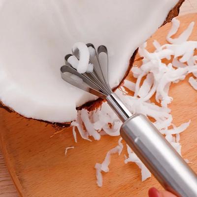 Кухонный слайсер для кокосовой мякоти, Набор слайсеров для кокосовой мякоти, Оптовый инструмент для пробивки
