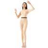 Womens Fleece Lined Base Layer Set Long Johns Top And Bottom Cold Weather Thermal Underwear Soft Pajama Set