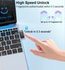 USB-ключ с отпечатком пальца, Биометрический считыватель отпечатков пальцев Windows Hello, Быстрая и точная 360° аутентификация для безопасности ПК/ноутбука