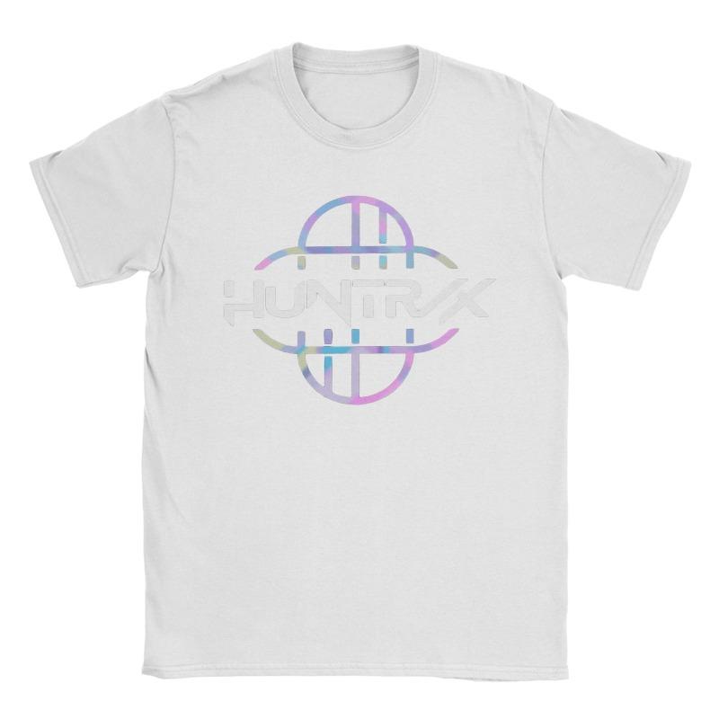 K POP Demon Hunters Logo Summer T-Shirt for Women HUNTRIX Casual Pure Tees O Neck Short Sleeve T Shirts Adult Clothing Tops