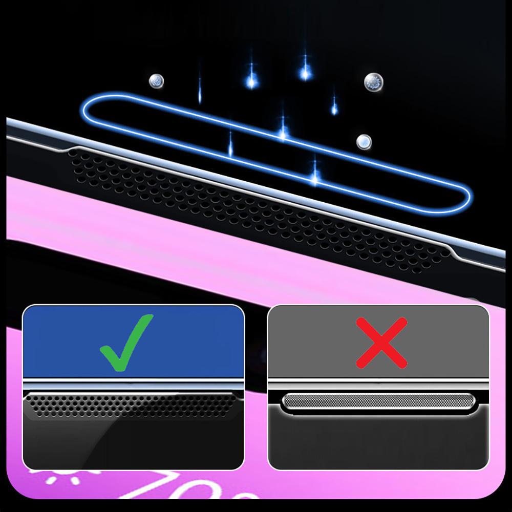 2x Tempered Glass for iPhone 14 Pro, ERBORD Easy App Full Screen Protector
