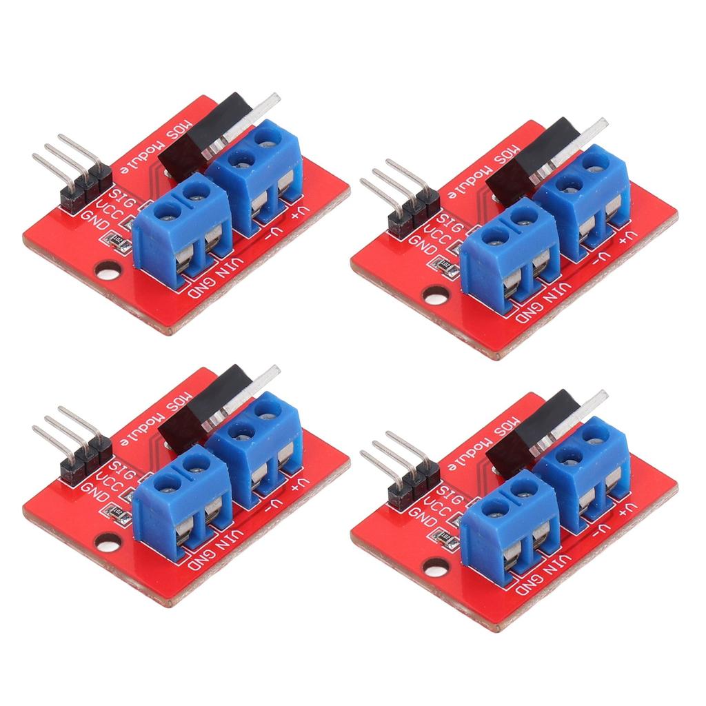 Комплект из 4 шт. Модуль драйвера MOS Драйверная плата Набор аксессуаров для Raspberry Pi 0?24V