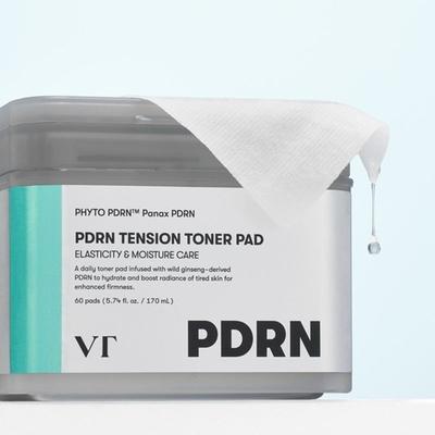 Пэды-тонер VT PDRN для упругости кожи