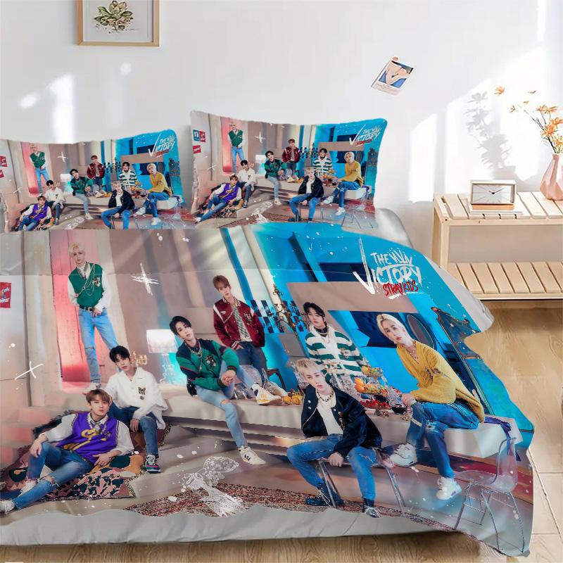 Music Festival Celebration Print 3Pcs Bedding Setduvet Cover With 2 Bedropillowcase Home Birthday Gift