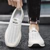 Men's Shoes Summer New Breathable Hollow Flying Woven Mesh Thin Casual Sports Soft Sole Men's Lightweight Mesh Shoes
