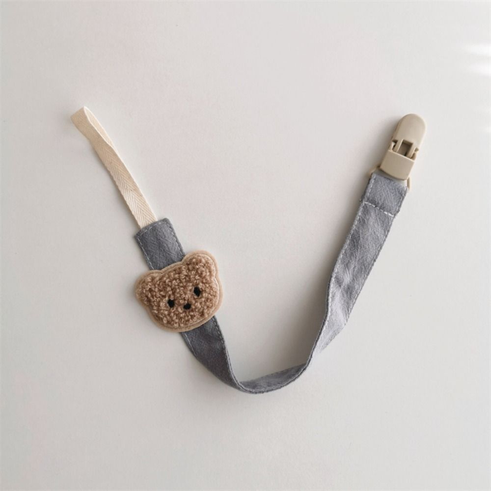 Newborn Baby Pacifier Clip Anti-lost Soother Chain Portable Nipple Chains  Boys Girls
