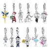 Charms Copper Elf Doctor Couple Dancer Cook Pendant Fit Original Bracelet Diy For Woman Jewelry Making