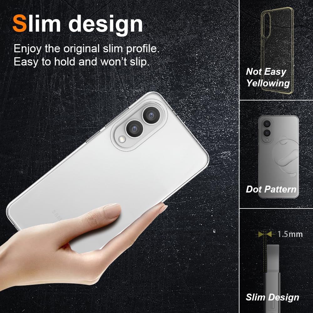 Прозрачный силиконовый мягкий чехол для Samsung Galaxy S25 S24 S23 S21 FE S22 Ultra Plus Прозрачная ультратонкая накладка для S25 Edge
