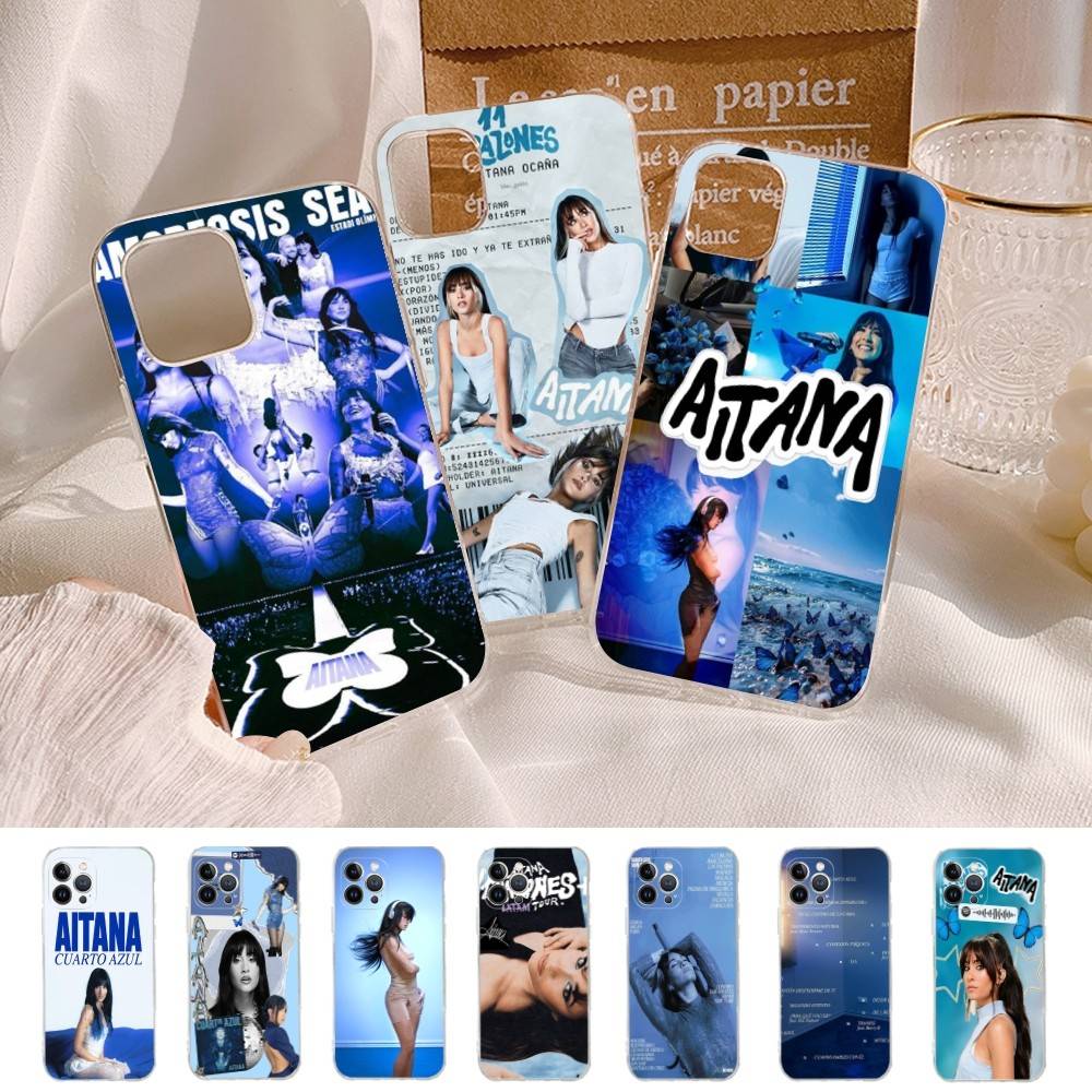 Cuarto A-AitanaS Azul TPU Silicone Case For IPhone 11 12 13 14 15 16 17 Pro Max Shockproof Clear Back Cover