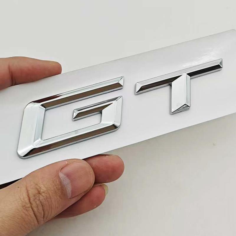 Новый 3D ABS Логотип Стиль Автомобиля GT Наклейки-Шильдики на Задний Багажник Для Серий BMW 3 5 6 GT F34 G32 Автомобильные Аксессуары для Задней Части