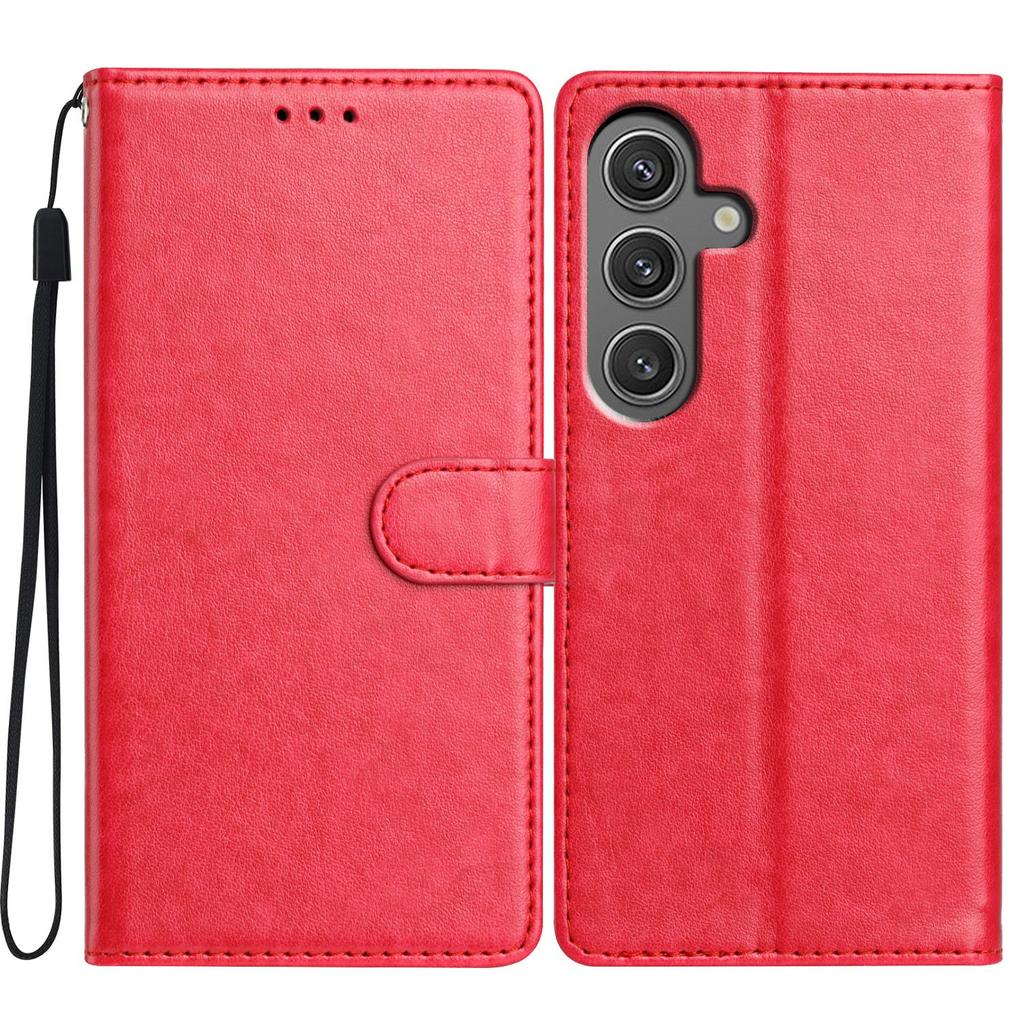For Samsung Galaxy A05s 4G Leather Phone Case Wallet Stand Cover with Handy Strap