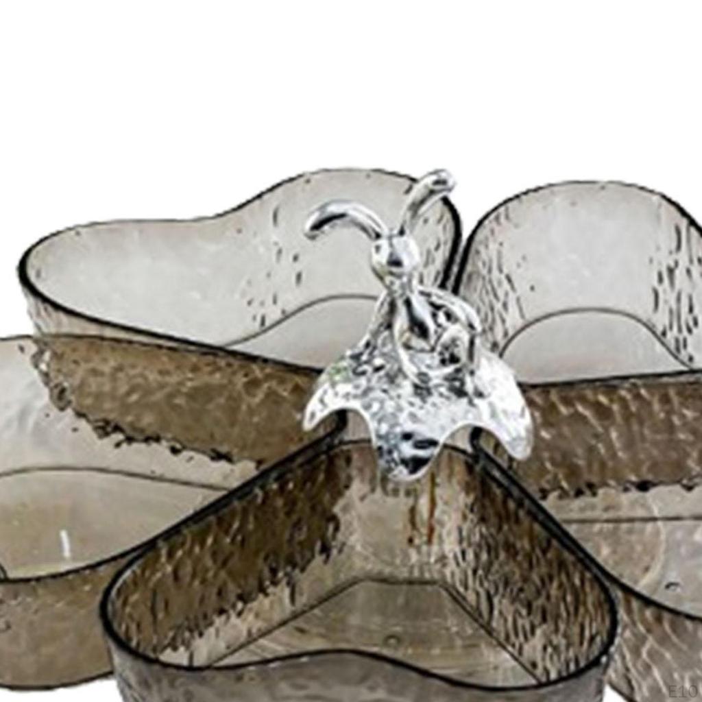 Разделенный сервировочный поднос, блюда из конфет и орехов, вращающаяся тарелка для закусок, для сладких блюд