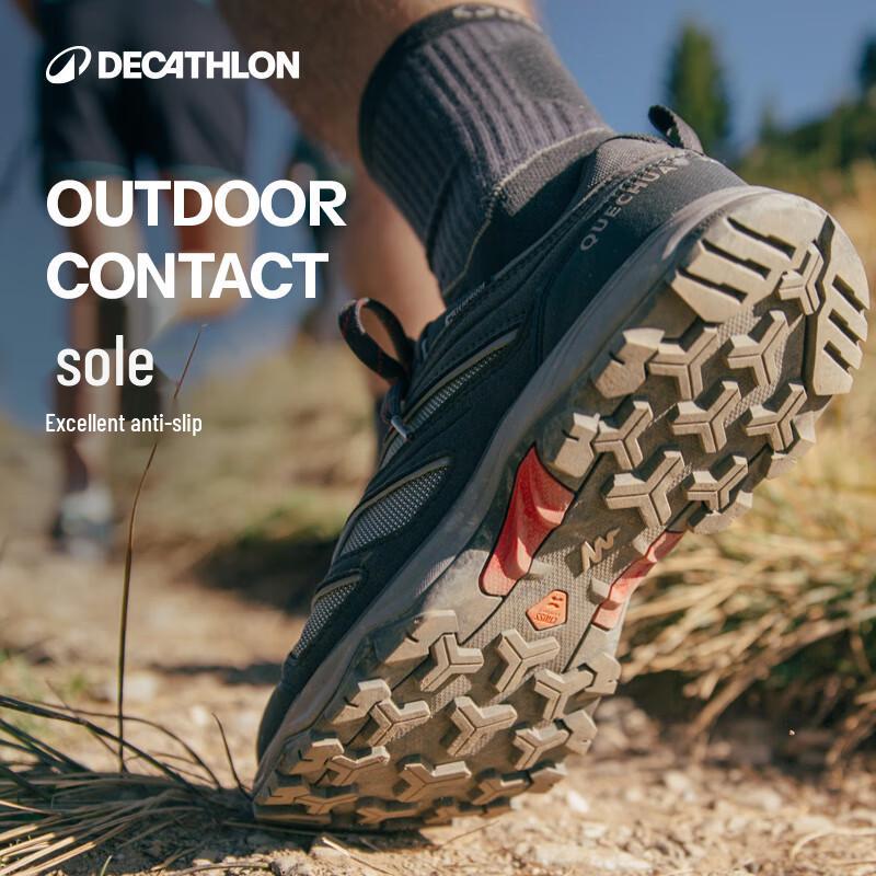 Мужские водонепроницаемые низкие походные ботинки Decathlon MH100