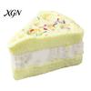 Kids Stress Relief Toy Simulated Food Squeeze Anxiety Stretchy Rice Cake Triangle Cheese Portable Fake Decompression Tools Skin-friendly