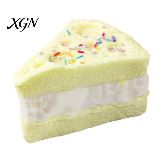 Kids Stress Relief Toy Simulated Food Squeeze Anxiety Stretchy Rice Cake Triangle Cheese Portable Fake Decompression Tools Skin-friendly
