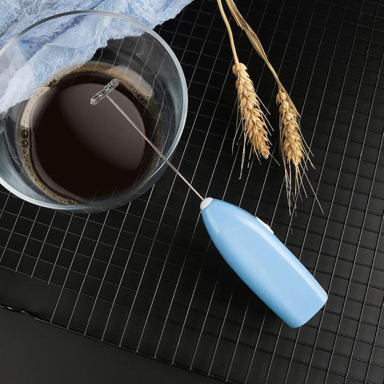 Кухонная электрическая взбивалка для яиц, небольшой инструмент для приготовления молока, кофе, сока, пеномешалка