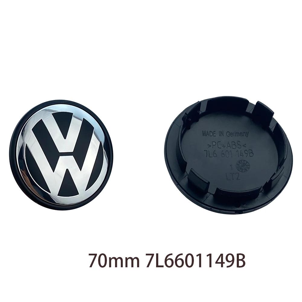 Для VOLKSWAGEN 4 ШТ. 55мм/60мм/63мм/65мм/Стиль Автомобиля Заглушки Центральных Колпачков Ступиц Значки Аксессуары Для VW Volkswagen Golf 6N06011