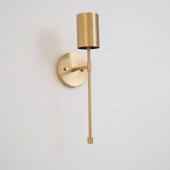 40.64 Cm Mid Century Handcrafted Brilliance Brass Wall Lamp For Home Decor,Farmhouse Lights