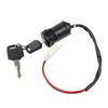 Moped Ignition Key Switch 2 Wire 28Mm Hole Atv Dirt Bike Accessory Electric Motorcycle Go-Kart On/Off Tool Durable