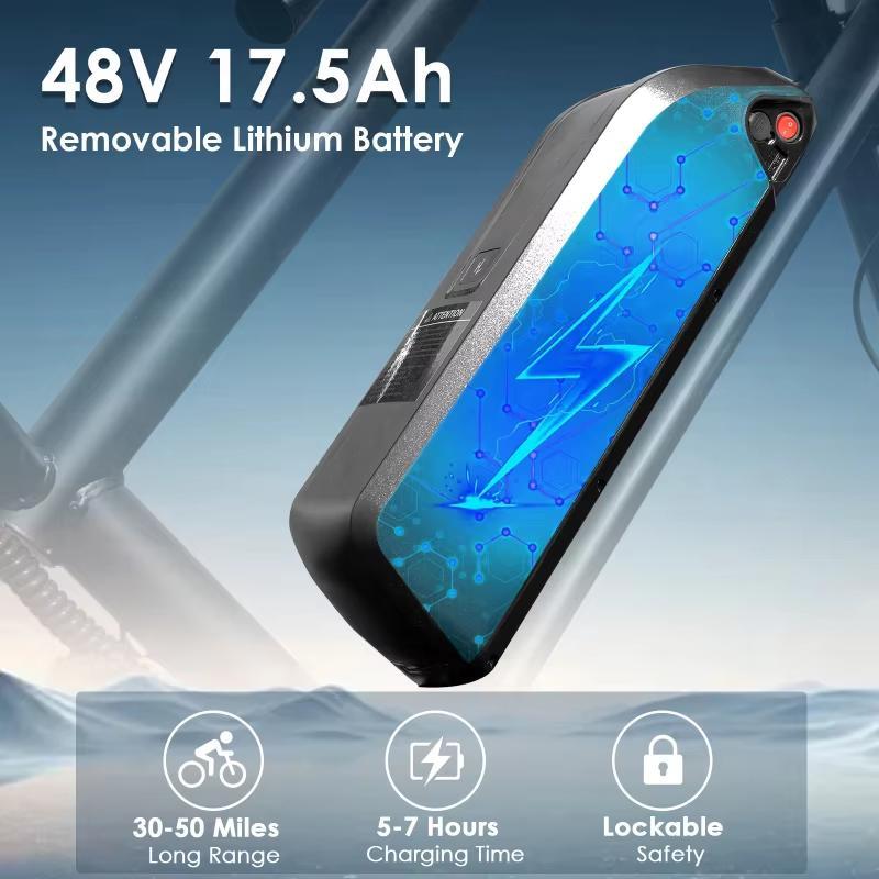 Электровелосипед Cool S8 1000 Вт Двойной мотор 48 В 17,5 Ач 20 дюймов Широкие шины Передний и задний амортизаторы Электровелосипед с электроприводом для взрослых (с педалью)