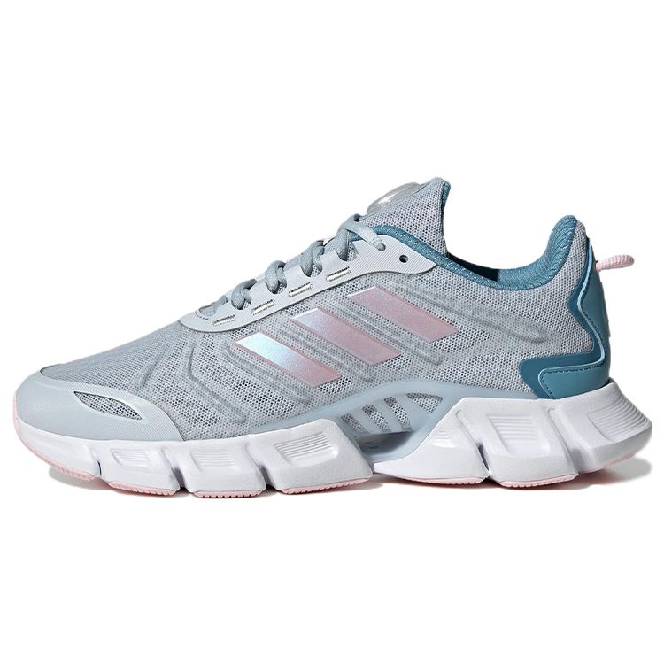 Adidas Climacool Comfortable Fabric Non-Slip Wear-Resistant Lightweight Low-Top Training Running Shoes Women Sneaker Gray Pink HP7719