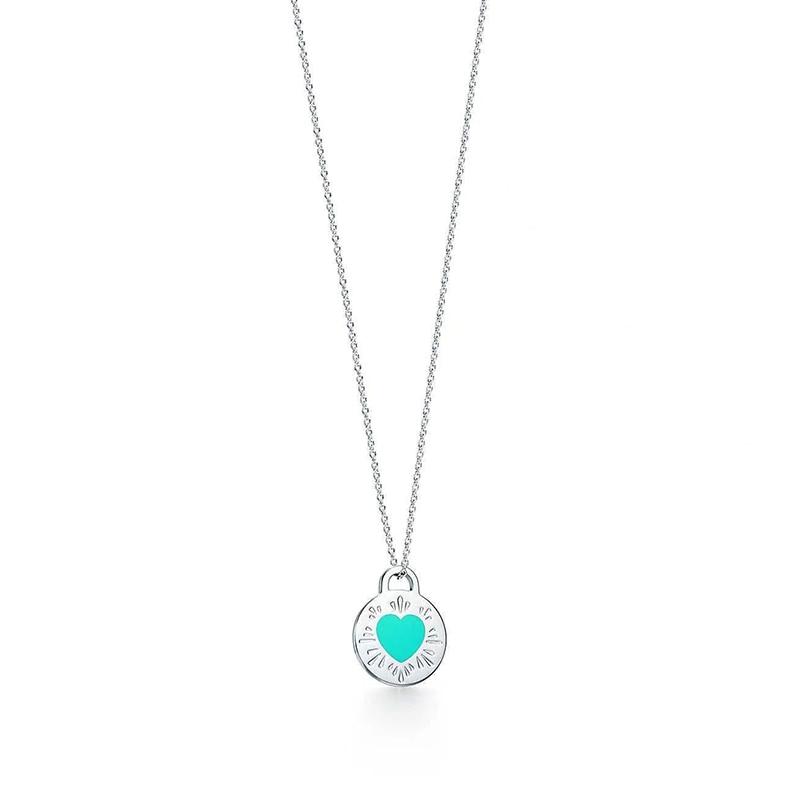 Ожерелье из стерлингового серебра 925 пробы, оригинальное брендовое модное ювелирное украшение, подарок на годовщину фестиваля, парное ожерелье