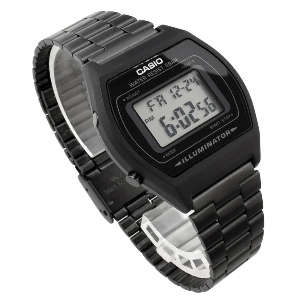 Casio Цифровые часы CASIO Vintage Series B640WB-1AV унисекс, черная модель Overseas