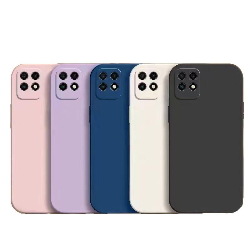 Huawei Maimang 10SE Чехол для телефона с жидким покрытием, однотонный, полное покрытие, защита от падений, мягкий.