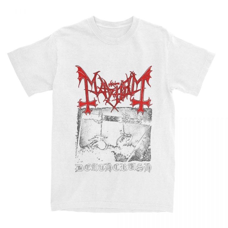 Мужские и женские футболки Mayhem Deathcrush Euronymous Dead Varg футболки мужские