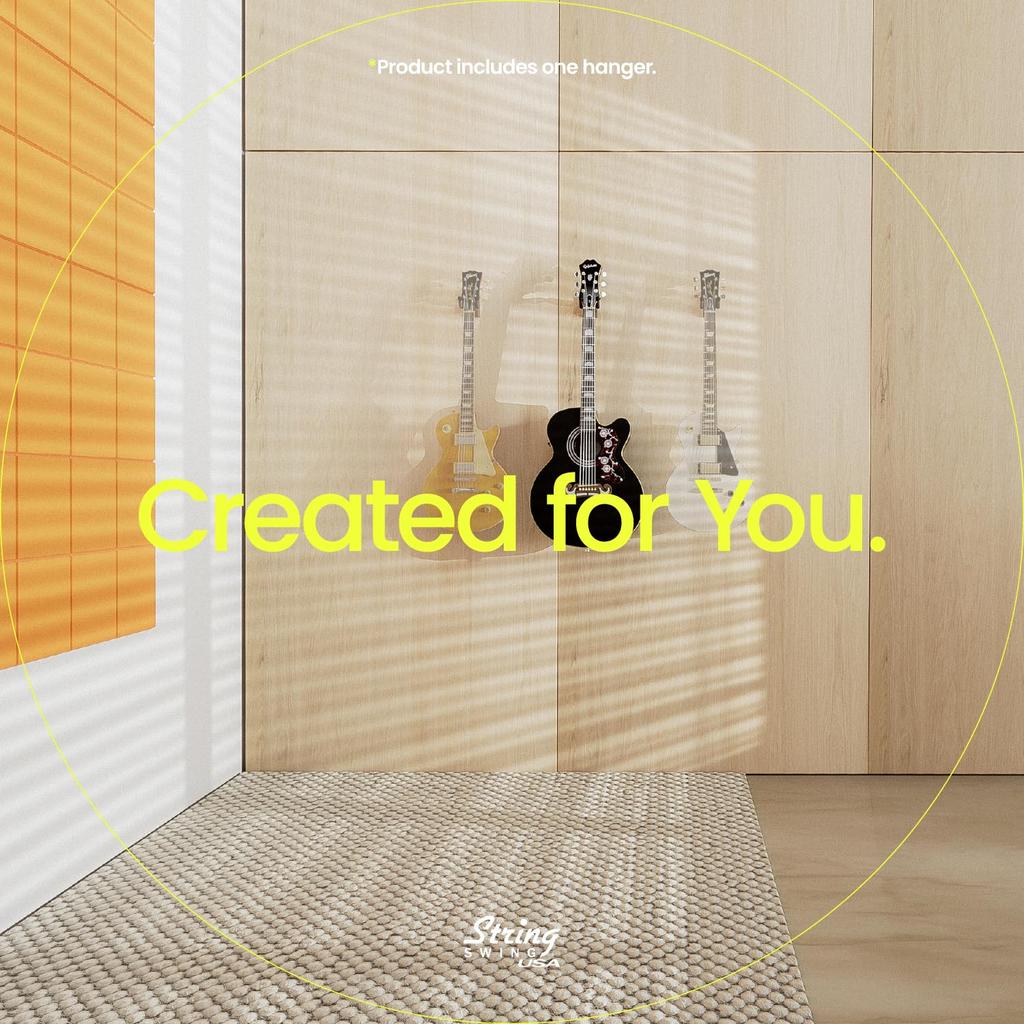 String Swing CC01K настенный держатель для гитары монтажный кронштейн держатель для акустической гитары электрогитары Cherry - - & &