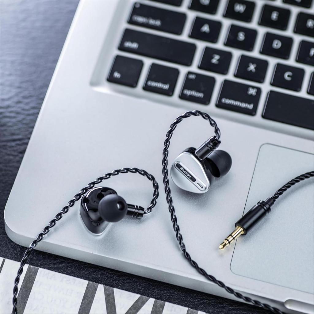 Linsoul Kiwi Ears Airoso Гибридные HiFi стереонаушники Проводные наушники Jack HIFI Качество звука Глубокие басы Шумоподавление Стереонаушники Проводные наушники