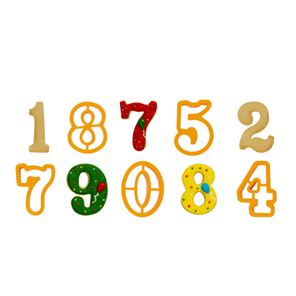Cutters Molds Numbers Giants Decora