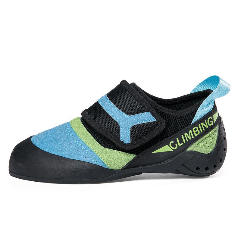 Climbing Shoes Indoor Training Shoes Bouldering Buckle Professional Male and Female Teenagers Beginner Competitive Climbing Shoes Customization