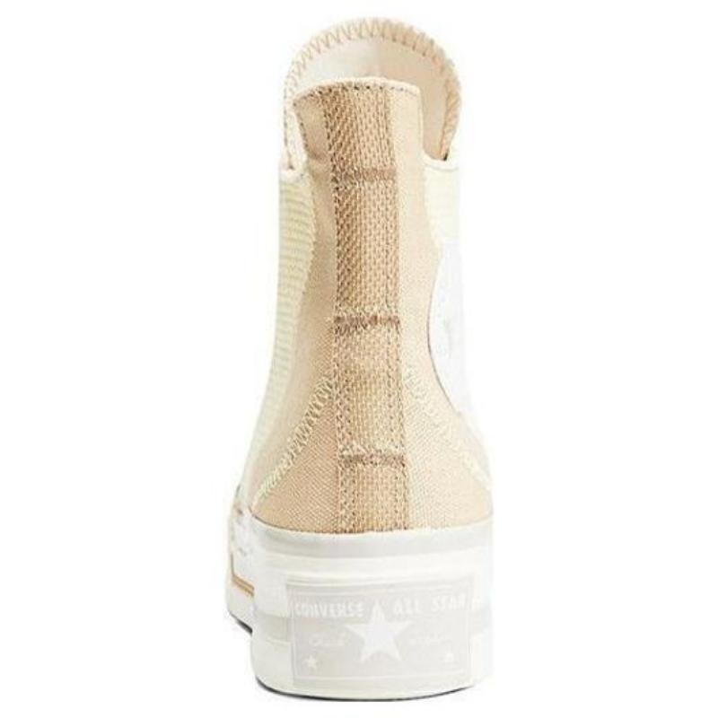 Converse Chuck 70 Plus Удобные повседневные высокие эспадрильи Унисекс Бежевый