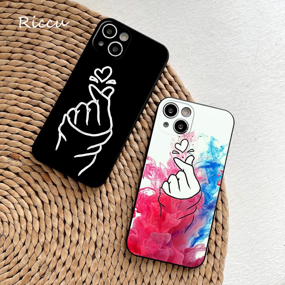 ДЛЯ iPhone 14 Чехол для телефона Fingertip Love 14 11 12 Pro 8 7 14 Plus X Pro 14 MAX 13 MINI XR XS iphone 14 13 Мягкие чехлы для телефонов
