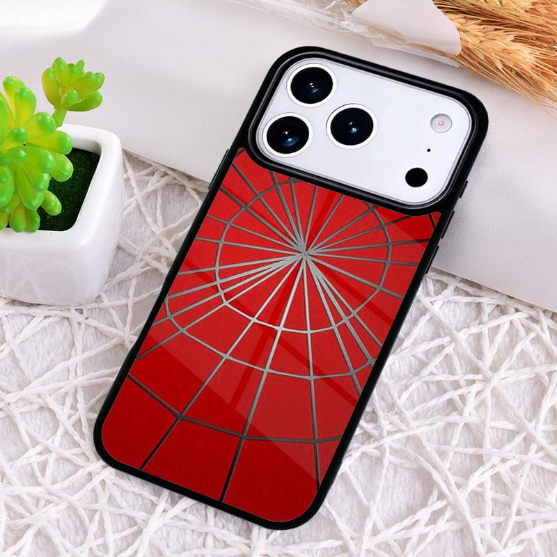 Spider Web Head Mask Shockproof Phone Case for iPhone 17 Air 16e 15 11 12 14 13 Pro Max Cover Coque